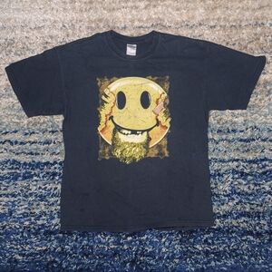 Vintage Mic Foley Cactus Jack Smiley Face Bang Bang T-shirt